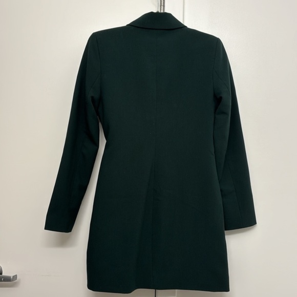 Abercrombie & Fitch Green Side Belt Blazer Dress - Picture 6 of 6
